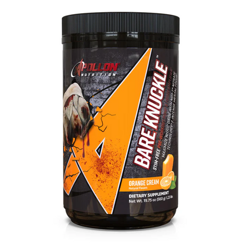 BARE KNUCKLE - PREMIUM NON-STIMULANT NITRATE INFUSED PRE-WORKOUT POWERHOUSE