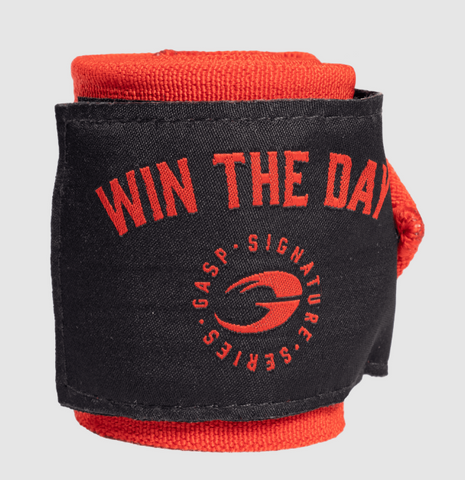 Win The Day Wrist Wraps 24", Chili Red